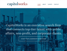 Tablet Screenshot of capitolworks.com